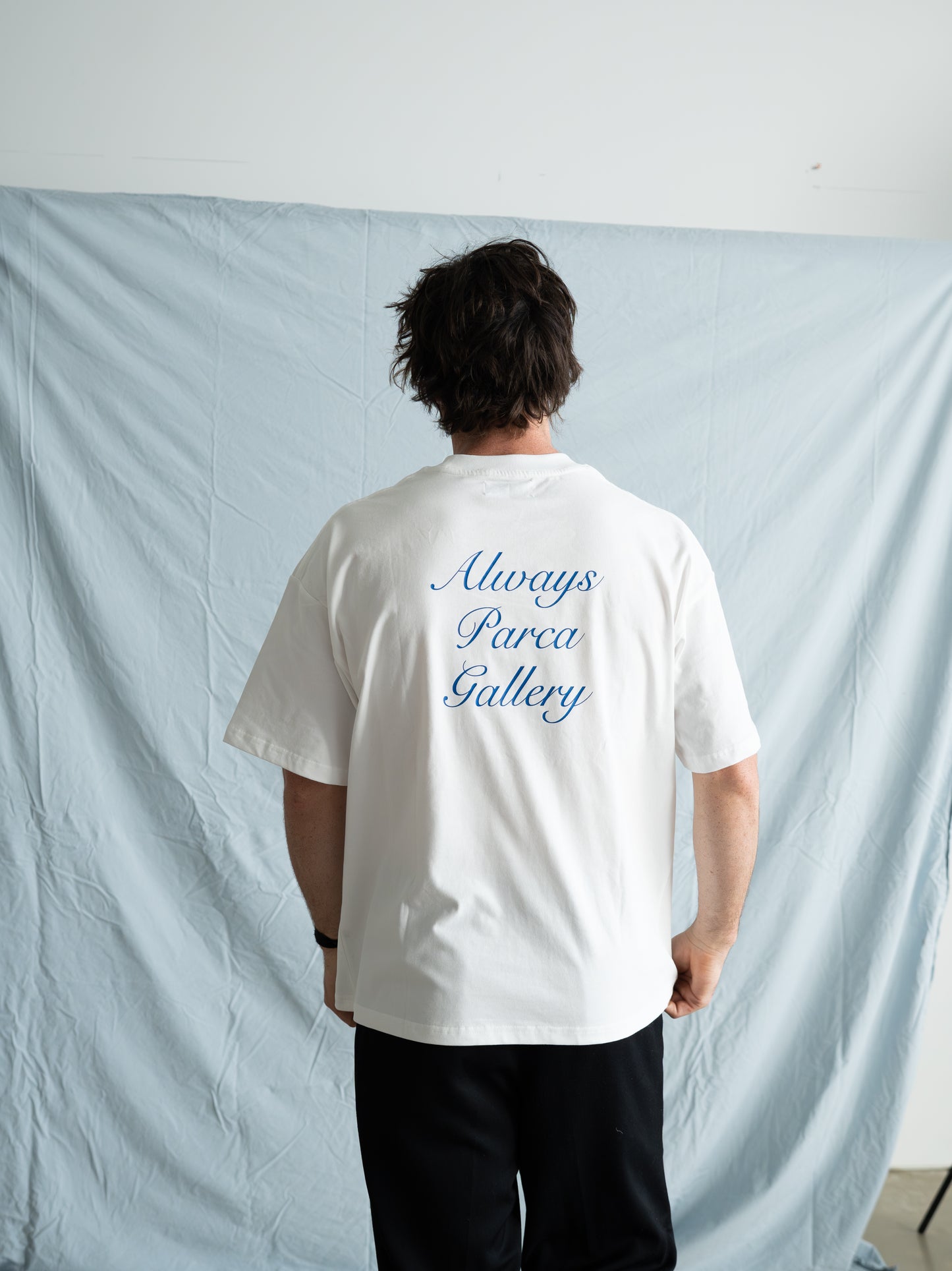 CURSIVE TEE WHITE