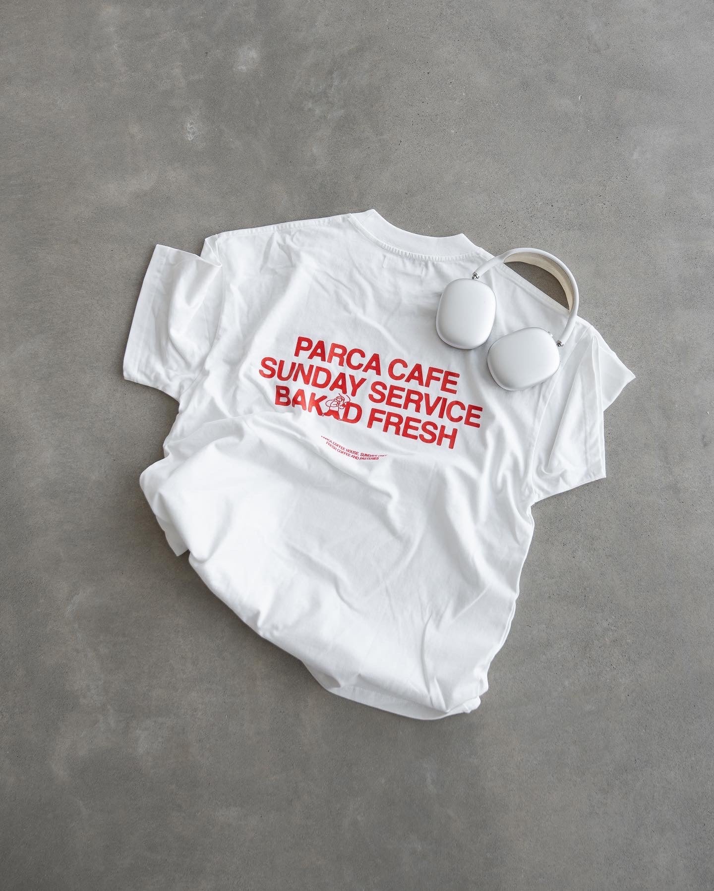 CAFE CLUB TEE WHITE