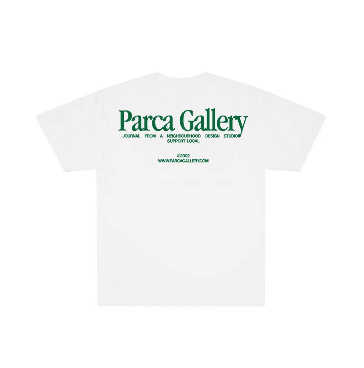 SPRING TEE GREEN/WHITE