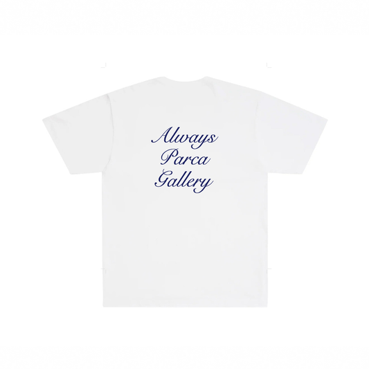 CURSIVE TEE WHITE