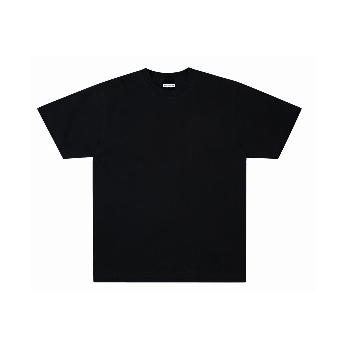 BLANK TEE BLACK – Parca Gallery